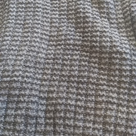 Cherokee | Charcoal Bulky Knit Sweater Cardigan | S - Picture 6 of 7